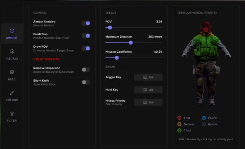 Eft Cheat menu